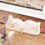 little things floral trinket dish